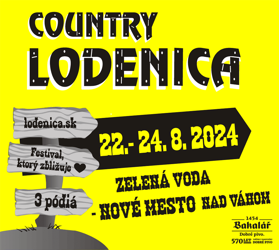 COUNTRY LODENICA - 22.-24.8.2024 - ZELENÁ VODA - NOVÉ MESTO NAD VÁHOM 